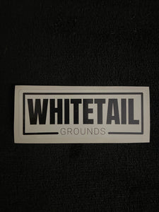 Whitetail Grounds Decal