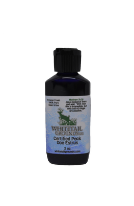 Certified Peak Doe Estrus Liquid - Whitetail Grounds